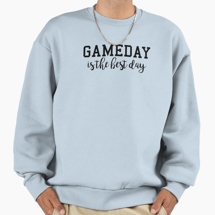 Gameday Game Day Best Day Sweatshirt - Fun Novelty Design for Adults - T-Shirt, Sweatshirt, Hoodie