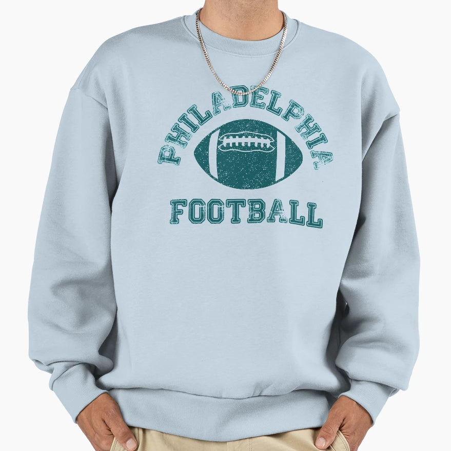 Philadelphia Distressed Pro Sweatshirt - Casual Everyday Wear for Adults - T-Shirt, Sweatshirt, Hoodie