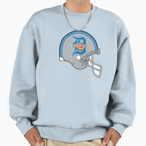 Detroit Pan Pizza Sweatshirt - Novelty Apparel for Adults - T-Shirt, Sweatshirt, Hoodie