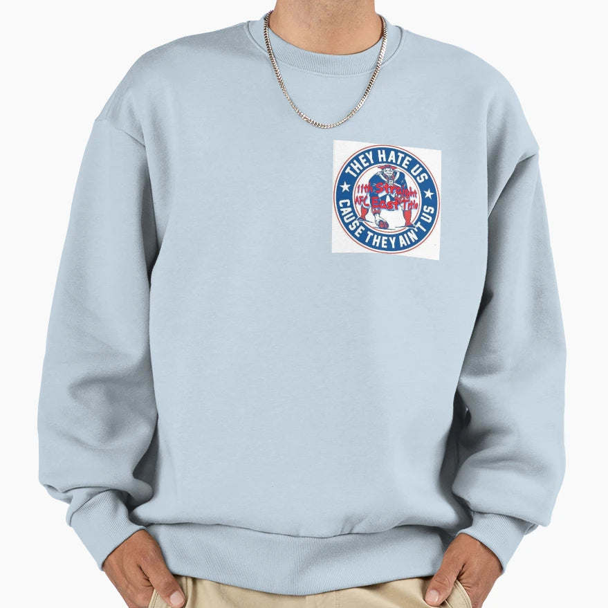 Pats Nation 11Th Straight Afc East Title Sweatshirt - Trendy Graphic Unisex - T-Shirt, Sweatshirt, Hoodie