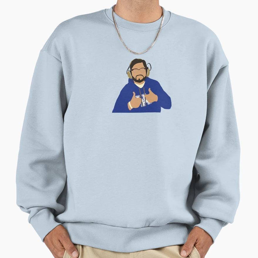 Drew Franklin Ksr Sweatshirt - Minimalist Print Unisex - T-Shirt, Sweatshirt, Hoodie