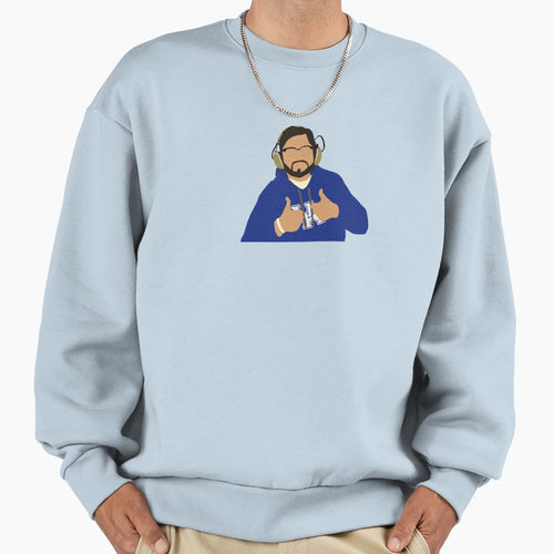 Drew Franklin Ksr Sweatshirt - Minimalist Print Unisex - T-Shirt, Sweatshirt, Hoodie