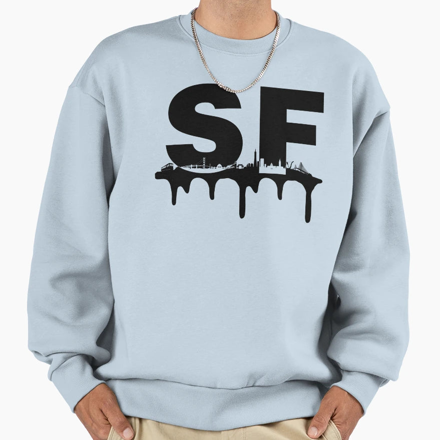San Francisco Sf City Landmark Sweatshirt - Fun Novelty Design Men Women - T-Shirt, Sweatshirt, Hoodie
