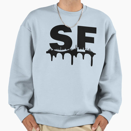 San Francisco Sf City Landmark Sweatshirt - Fun Novelty Design Men Women - T-Shirt, Sweatshirt, Hoodie