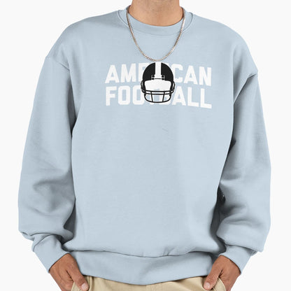 American Football Sweatshirt - Minimalist Print for Adults - T-Shirt, Sweatshirt, Hoodie