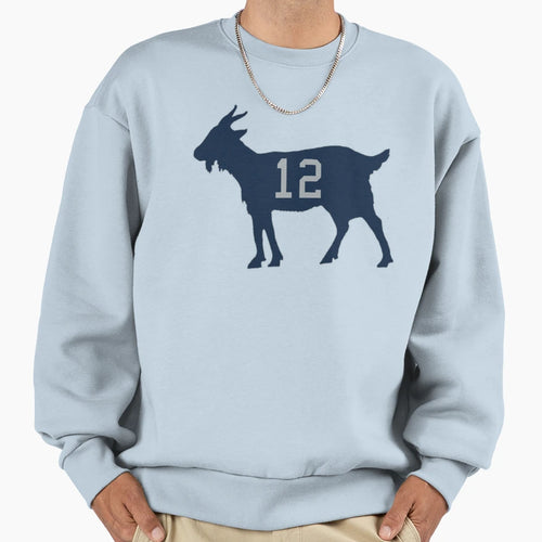 Brady Is Goat 12 Sweatshirt - Minimalist Print Men Women - T-Shirt, Sweatshirt, Hoodie