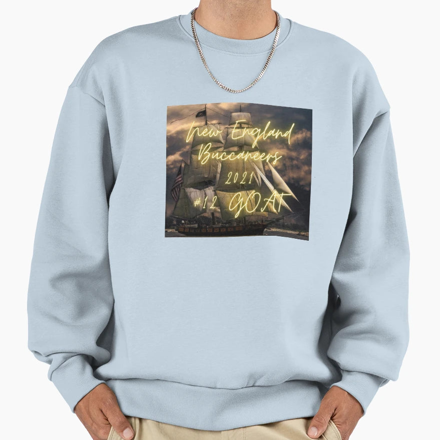 New England Buccaneers 2021 Sweatshirt - Graphic Print Men Women - T-Shirt, Sweatshirt, Hoodie
