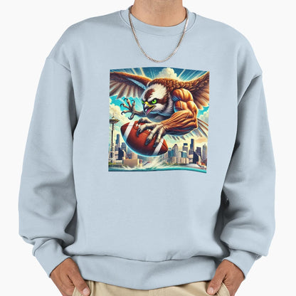 Seattle Football V2 Sweatshirt - Minimalist Print Unisex - T-Shirt, Sweatshirt, Hoodie