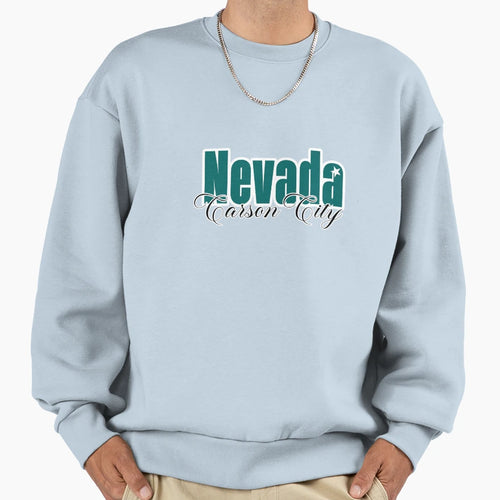 Us Capital Nevada Carson City Sweatshirt - Streetwear Style Men Women - T-Shirt, Sweatshirt, Hoodie