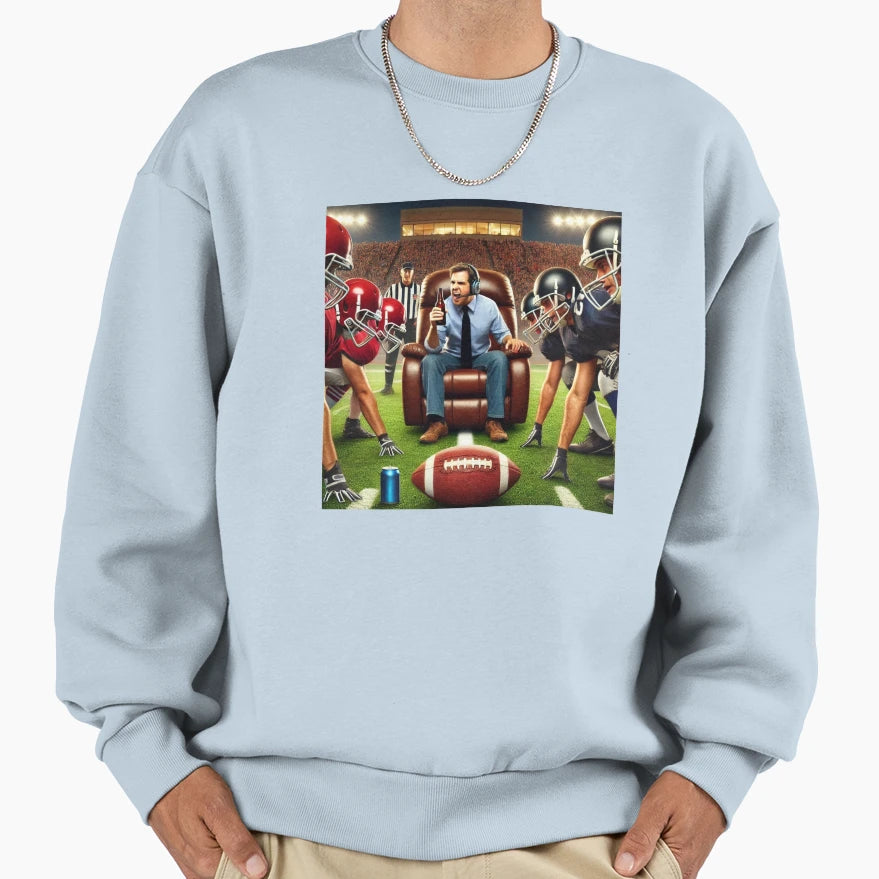 Armchair Quarterback Sweatshirt - Unique Graphic for Adults - T-Shirt, Sweatshirt, Hoodie