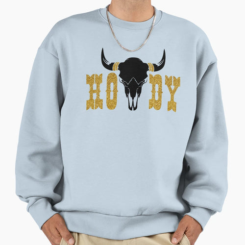 Howdy Cowgirl Rodeo Western T-Shirt - Custom Art Print Unisex - T-Shirt, Sweatshirt, Hoodie