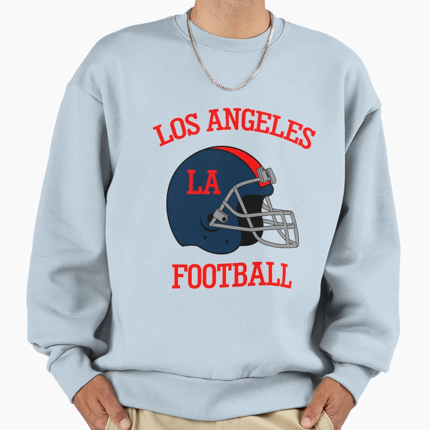 Los Angeles Football And T-Shirt - Casual Everyday Wear for Adults - T-Shirt, Sweatshirt, Hoodie