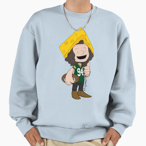 Cheesehead Haz Sweatshirt - Unique Graphic Unisex - T-Shirt, Sweatshirt, Hoodie