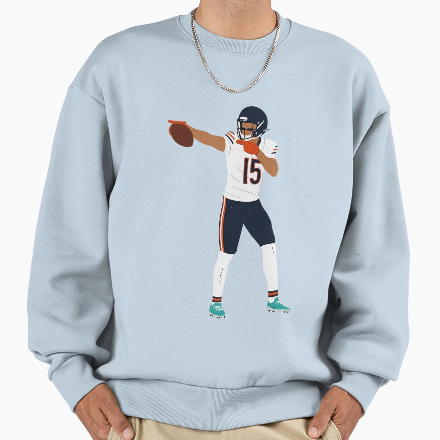 Rome Odunze Sweatshirt - Custom Art Print for Adults - T-Shirt, Sweatshirt, Hoodie