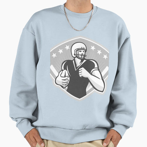 American Football Running Back Sweatshirt - Custom Art Print for Adults - T-Shirt, Sweatshirt, Hoodie