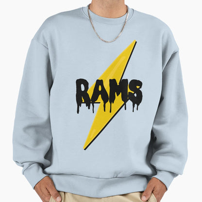 Rams Thunder Sweatshirt - Novelty Apparel Men Women - T-Shirt, Sweatshirt, Hoodie