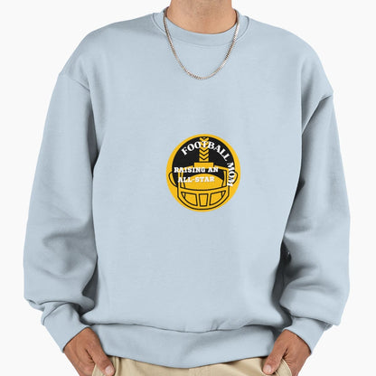 Football Mom Sweatshirt - Custom Art Print Unisex - T-Shirt, Sweatshirt, Hoodie
