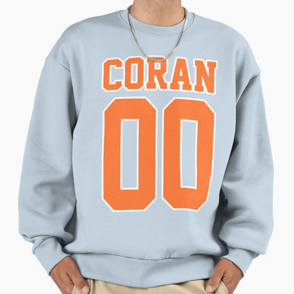 Coran Sport Jersey Sweatshirt - Graphic Print Men Women - T-Shirt, Sweatshirt, Hoodie