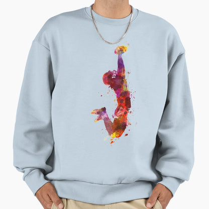 American Football Player Catching Sweatshirt - Fun Novelty Design Unisex - T-Shirt, Sweatshirt, Hoodie