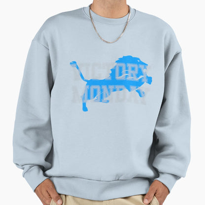 Detroit Lions Victory Monday Sweatshirt - Unique Graphic Unisex - T-Shirt, Sweatshirt, Hoodie