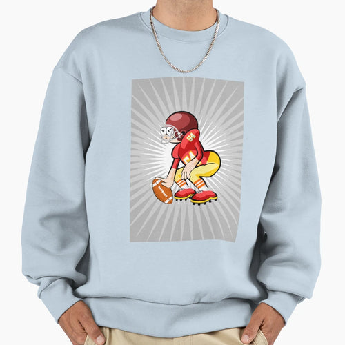 American Football Marshal Action Sweatshirt - Graphic Print Unisex - T-Shirt, Sweatshirt, Hoodie