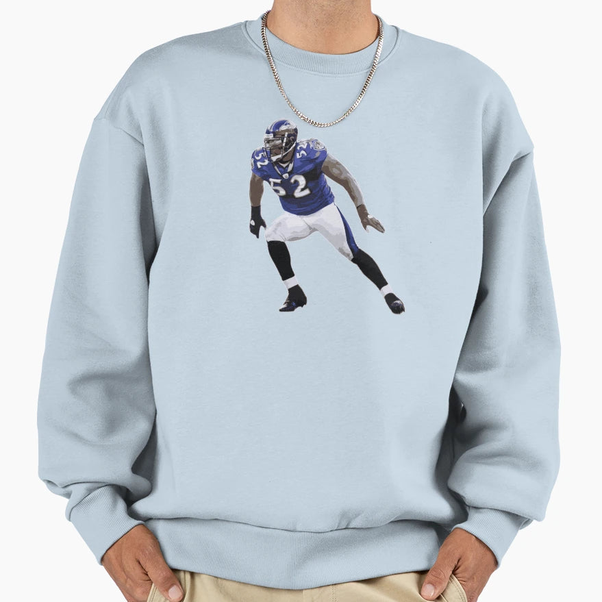 Ray Lewis Sweatshirt - Graphic Print Men Women - T-Shirt, Sweatshirt, Hoodie