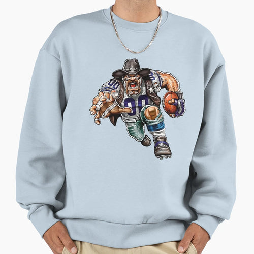 Mascot American Football Sweatshirt - Graphic Print Men Women - T-Shirt, Sweatshirt, Hoodie