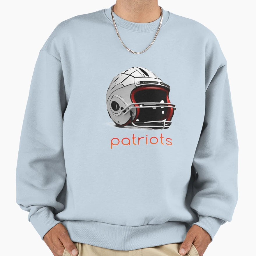 Patriots Sweatshirt - Fun Novelty Design for Adults - T-Shirt, Sweatshirt, Hoodie
