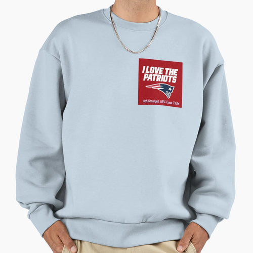 Pats Nation 11Th Straight Afc East Sweatshirt - Fun Novelty Design Unisex - T-Shirt, Sweatshirt, Hoodie