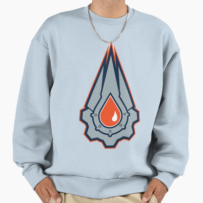 Oilers Drop Cut Out Sweatshirt - Novelty Apparel for Adults - T-Shirt, Sweatshirt, Hoodie
