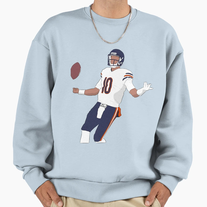 Mitch Trubisky Sweatshirt - Novelty Apparel Unisex - T-Shirt, Sweatshirt, Hoodie