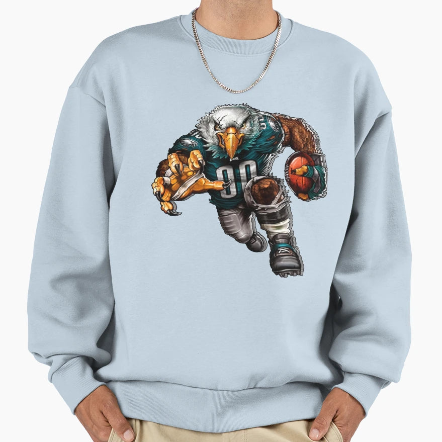 Mascot American Football Sweatshirt - Trendy Graphic for Adults - T-Shirt, Sweatshirt, Hoodie