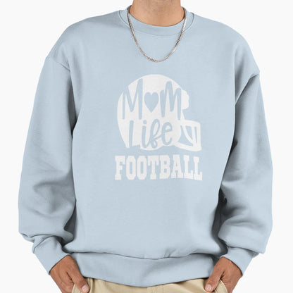 Mom Life Football Funny Novelty Tees T-Shirt - Graphic Print Unisex - T-Shirt, Sweatshirt, Hoodie