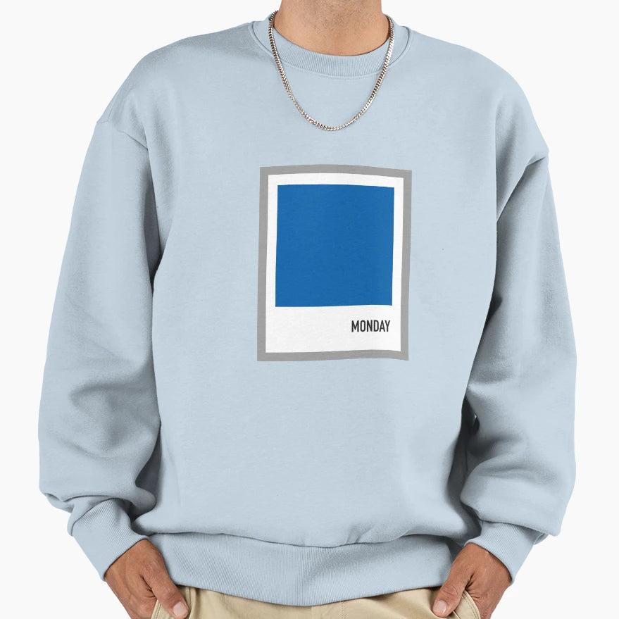 Blue Monday Sweatshirt - Fun Novelty Design Men Women - T-Shirt, Sweatshirt, Hoodie