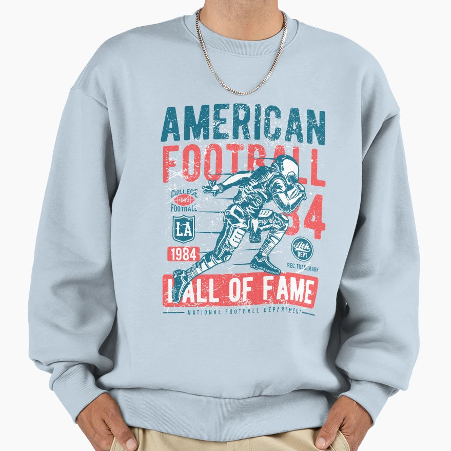 American Football Hall Fame Sweatshirt - Custom Art Print Unisex - T-Shirt, Sweatshirt, Hoodie