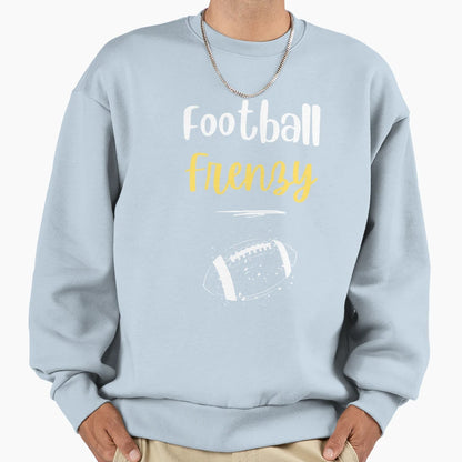 Football Frenzy Sweatshirt - Aesthetic Graphic for Adults - T-Shirt, Sweatshirt, Hoodie