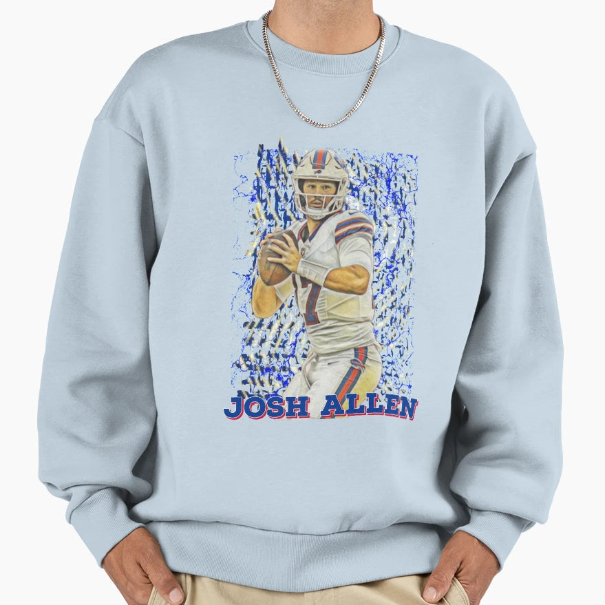 Buffalo Bills Sweatshirt - Graphic Print Unisex - T-Shirt, Sweatshirt, Hoodie