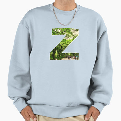Central Park Letter Z Sweatshirt - Novelty Apparel Unisex - T-Shirt, Sweatshirt, Hoodie
