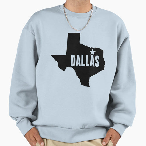 Dallas Tx Sweatshirt - Unique Graphic Unisex - T-Shirt, Sweatshirt, Hoodie