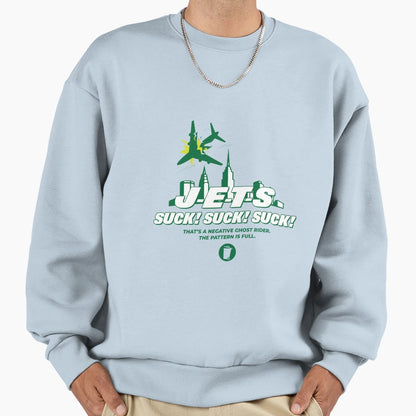 Jets Crash Sweatshirt - Streetwear Style for Adults - T-Shirt, Sweatshirt, Hoodie