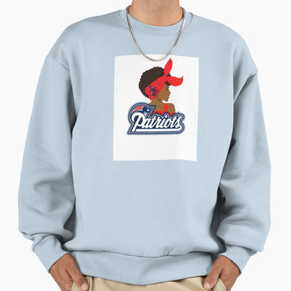 Patriots Fan Sweatshirt - Casual Everyday Wear Men Women - T-Shirt, Sweatshirt, Hoodie