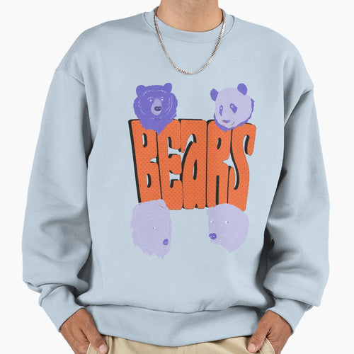 Bears Sweatshirt - Minimalist Print Unisex - T-Shirt, Sweatshirt, Hoodie