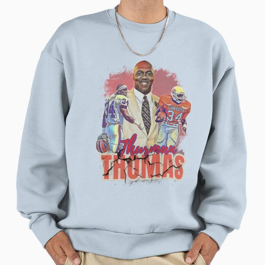 Thurman Thomas Sweatshirt - Fun Novelty Design Men Women - T-Shirt, Sweatshirt, Hoodie