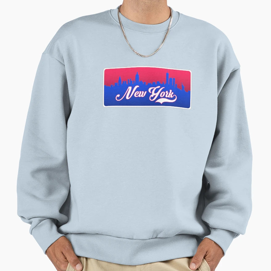 New York G Football Skyline Sweatshirt - Custom Art Print Unisex - T-Shirt, Sweatshirt, Hoodie