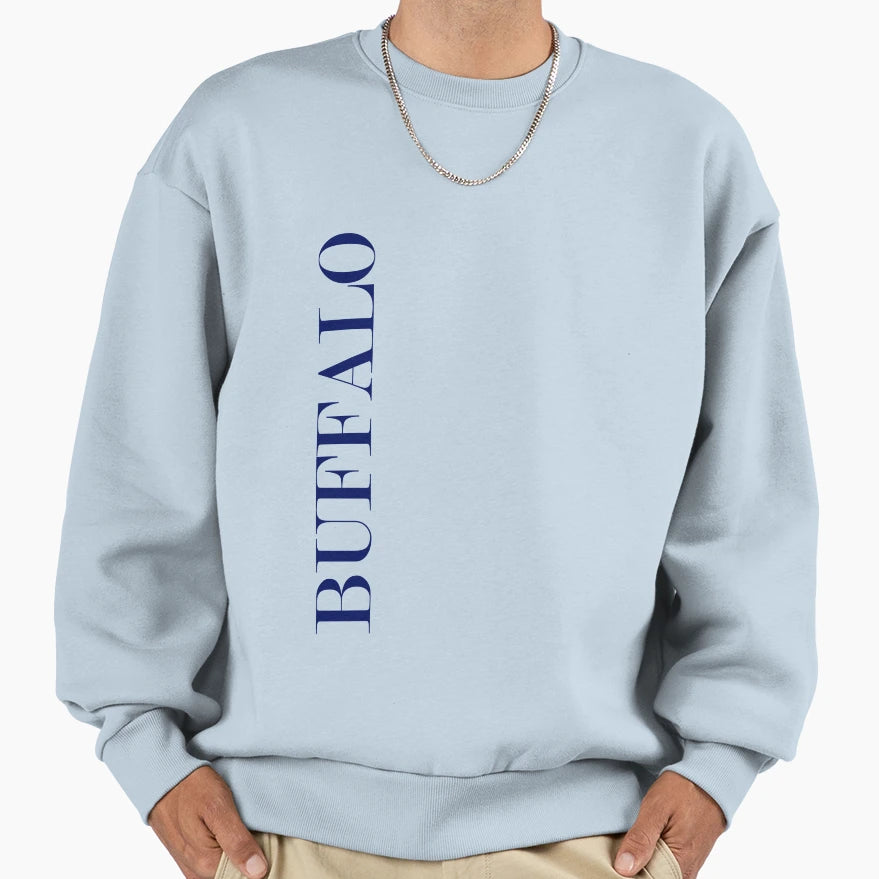 Buffalo Sweatshirt - Novelty Apparel Men Women - T-Shirt, Sweatshirt, Hoodie