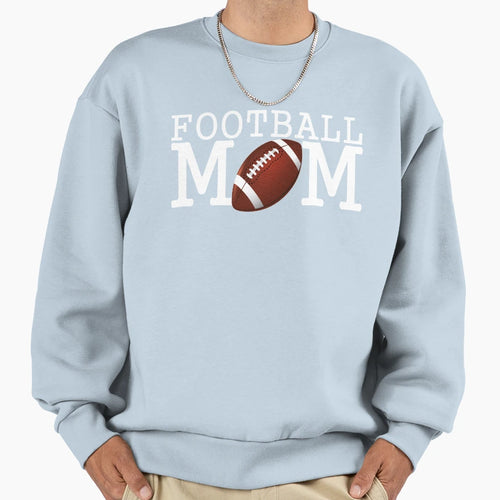 Football Mom Football T-Shirt - Trendy Graphic for Adults - T-Shirt, Sweatshirt, Hoodie