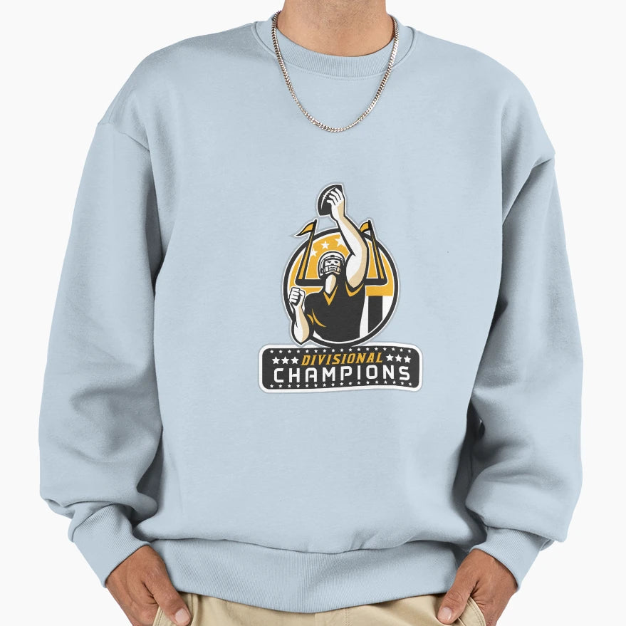 American Football Divisional Sweatshirt - Casual Everyday Wear Unisex - T-Shirt, Sweatshirt, Hoodie
