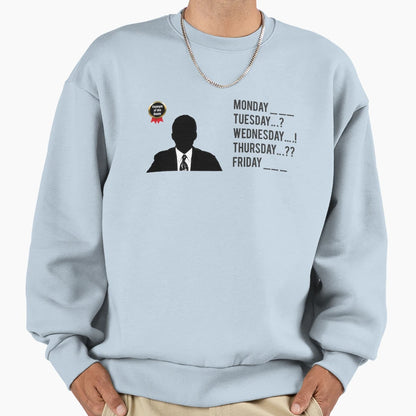 Office Satiric Boss Theme Fake Sweatshirt - Fun Novelty Design Men Women - T-Shirt, Sweatshirt, Hoodie