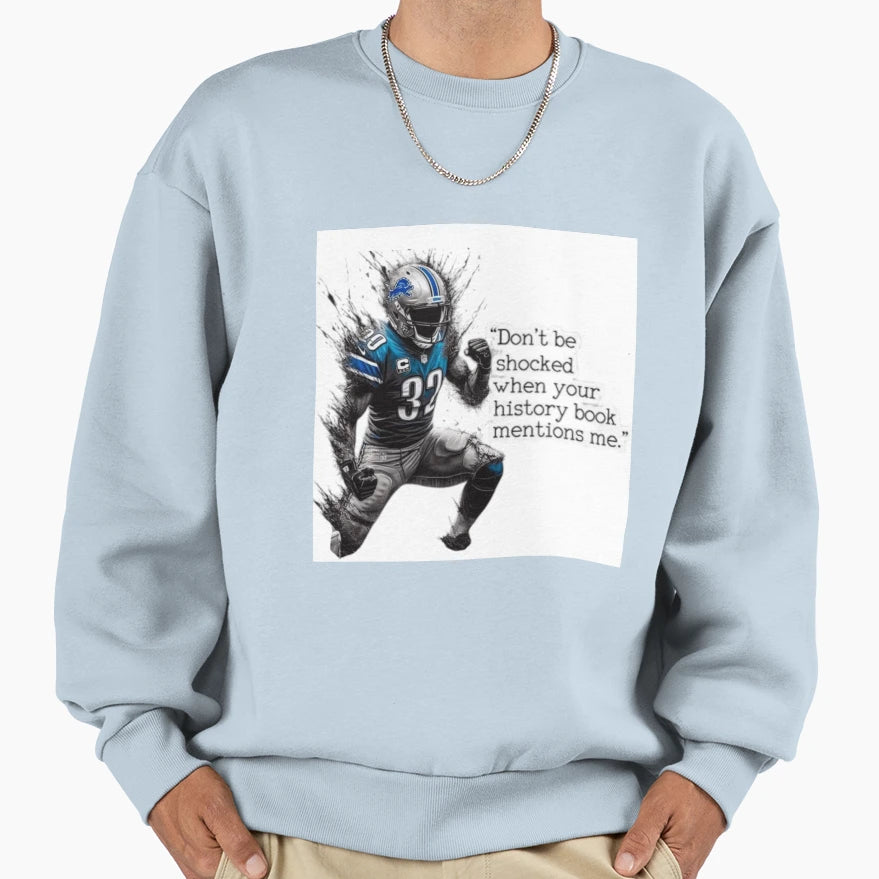 Detroit Lions Sweatshirt - Novelty Apparel for Adults - T-Shirt, Sweatshirt, Hoodie