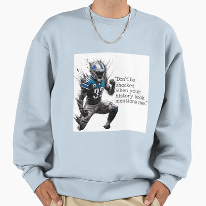Detroit Lions Sweatshirt - Novelty Apparel for Adults - T-Shirt, Sweatshirt, Hoodie